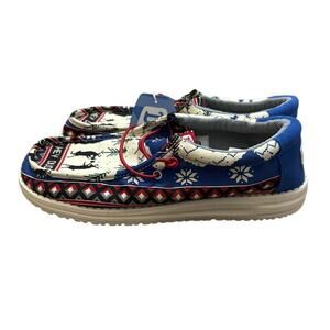 Hey dude Wally Holiday Cheers Shoes Mens Size 9 New with tag